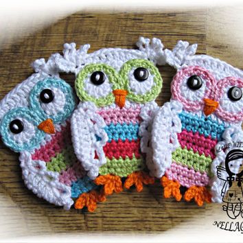 free crochet appliques for baby blankets
