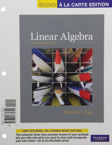 linear algebra and its applications by david c lay