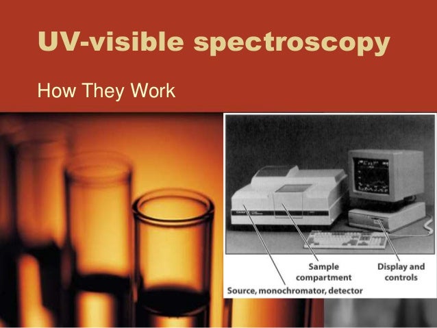applications of uv visible spectroscopy pdf
