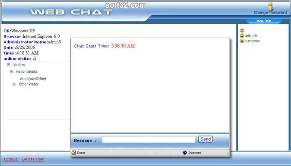 chat application in php free source code