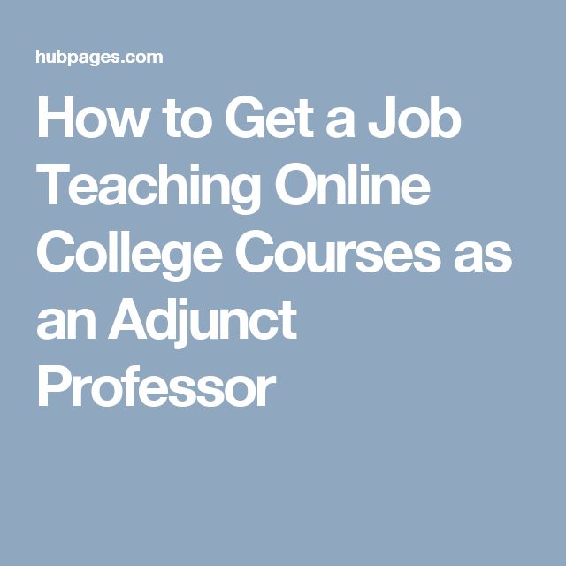 course of study in college job application