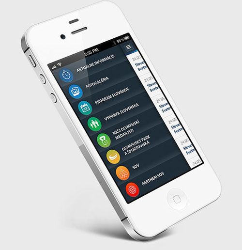 user interface design for mobile applications