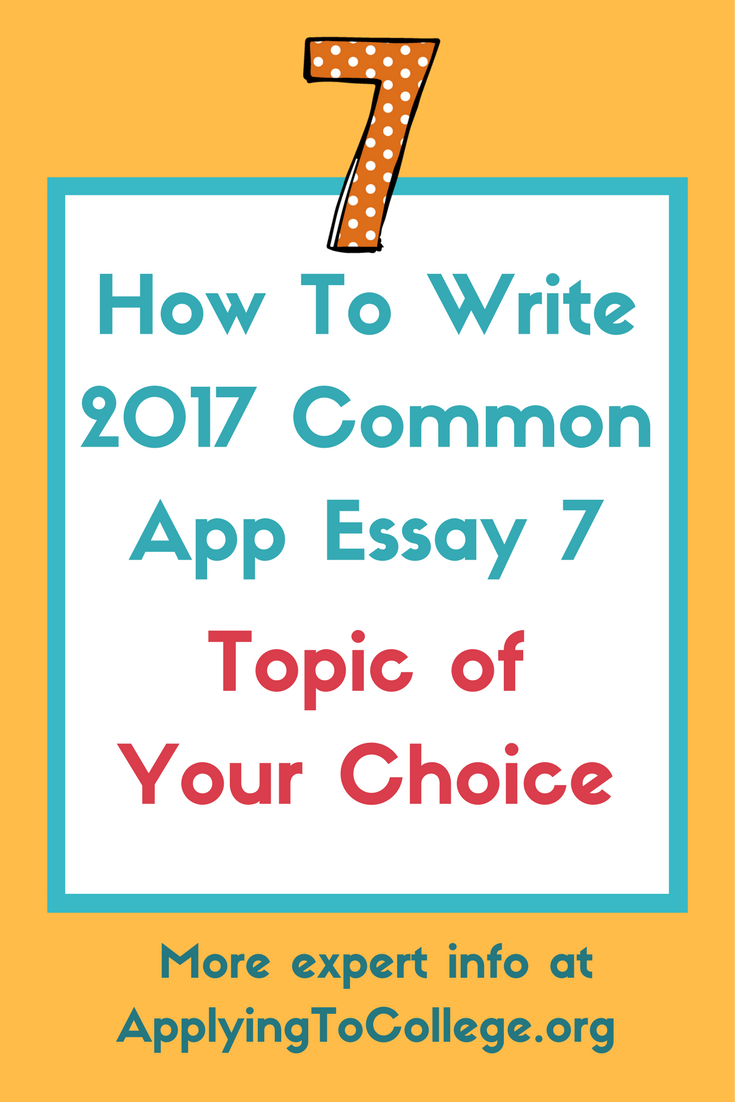 how to write a college application essay sample