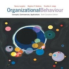 organizational behaviour concepts controversies applications ebook