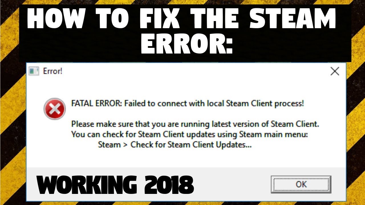 application error failed to find steam