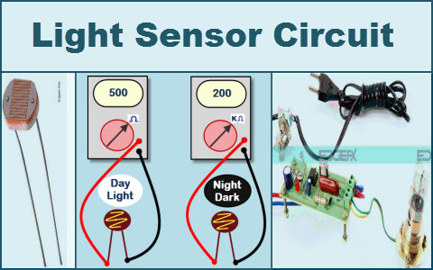 application of light sensor circuit