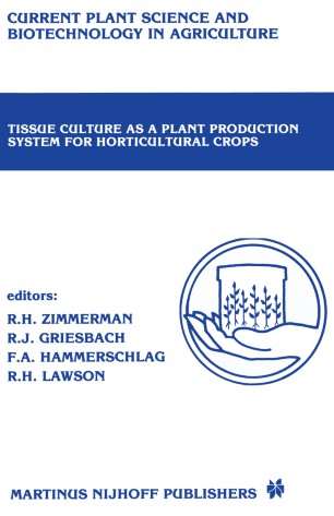application of plant tissue culture in agriculture pdf