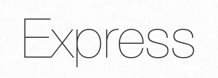 node js express sample application