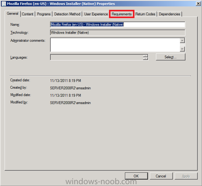 sccm 2012 deploy application to user collection
