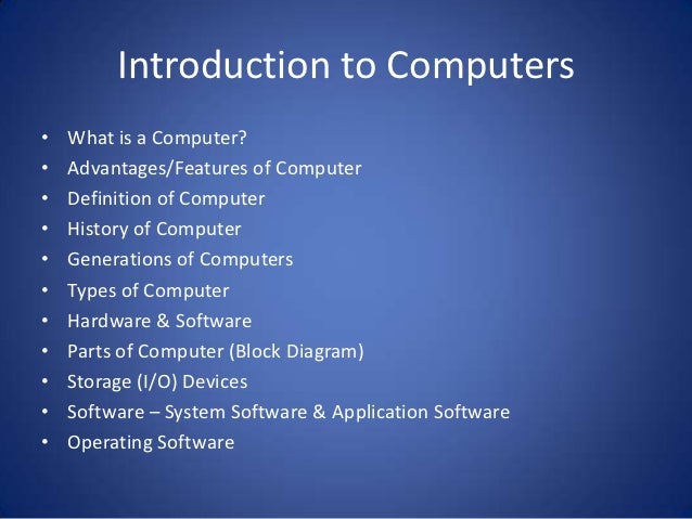 types of application software ppt